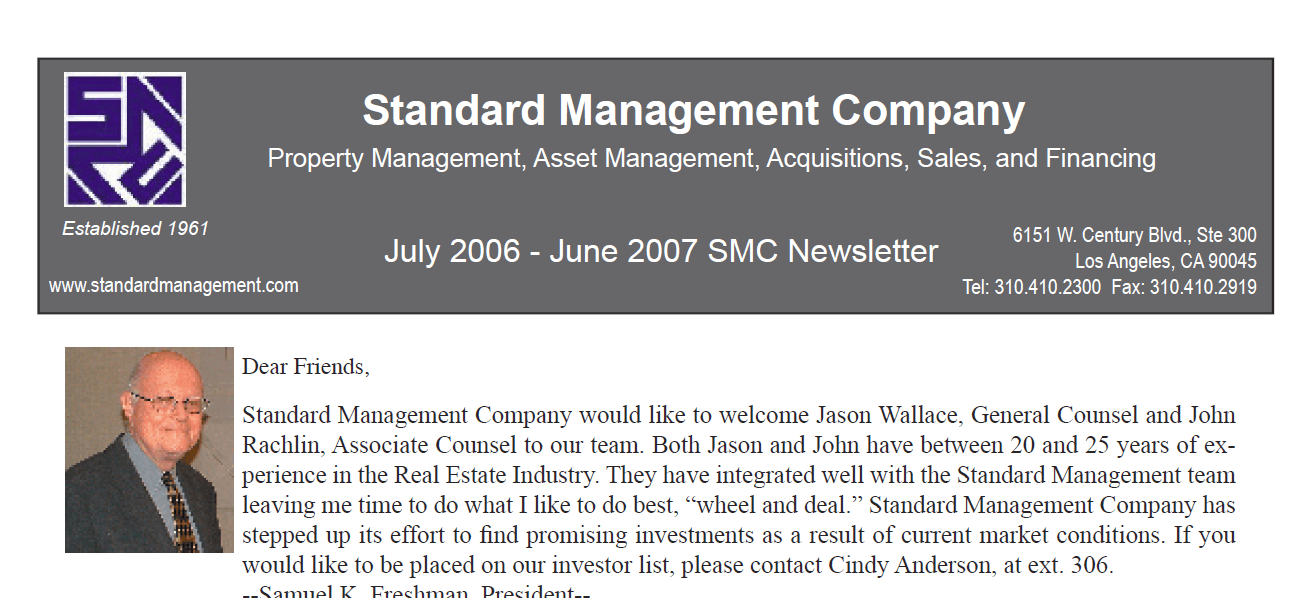 2007 SMC Newsletter