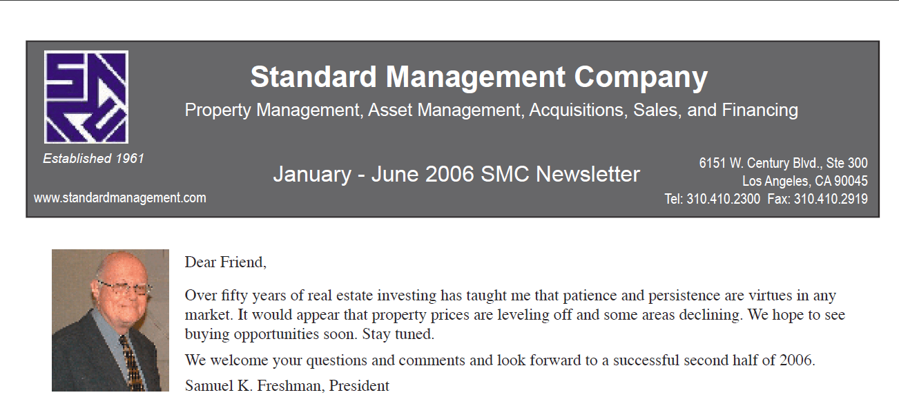 2006 SMC Newsletter